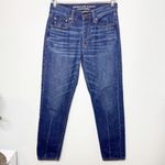 American Eagle  Vintage Button Fly High Rise Jeans Dark Wash Size 2 Photo 1