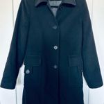 Michael Kors Michael Black Wool Blend Trench Photo 0