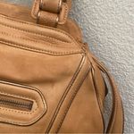 Cole Haan Vintage Camel Tan Leather Triple Compartment Satchel Crossbody Bag Photo 14