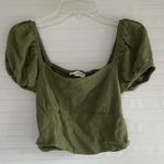 LA Hearts L.A. Hearts Green Blouse Photo 0