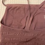 Free People NEW!  MOVEMENT Femme Ruched Tank Top Size M/L Purple Mountain Photo 9