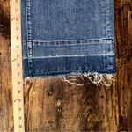 Madewell  Women's Jeans Blue 27x24.5 Cotton Wide-Leg Crop Drop Hem Edition Denim Photo 11