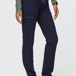 FIGS Yola FIONx Navy Blue Skinny Scrub Pants Photo 1