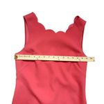 J.Crew Factory Womens Scalloped Shift Dress Sleeveless Size 4 Coral Photo 1