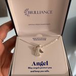 Brilliance NEW IN BOX Angel Necklace  Photo 1