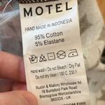 Motel Rocks YEJIN SHIRT | RETRO TILE | MOTEL Size Small Photo 5