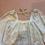 Blu Pepper  Green Long Sleeve Blouse Photo 2