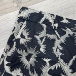 Banana Republic  Floral Embroidered Chino Shorts Black Tan 10 Photo 4