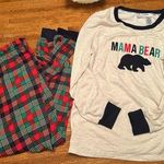 Dearfoams Deerfoams MAMA plaid pajama set Photo 0