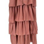 JessaKae Eiffel Midi Dress in Rosewood 3/4 Sleeves Tiered Skirt size Small NWT Photo 9