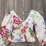 Guess by Marciano Guess Marciano Glorious Garden Mira Top XS $190 Photo 6