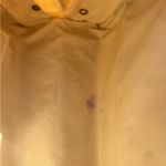 Vintage Woven Purse Bag Amber Lucite and Gold Tone Made in British Hong Kong Photo 5