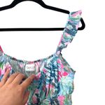 Saylor  Floral‎ Smocked Crop Top NWOT Sz Medium Photo 1