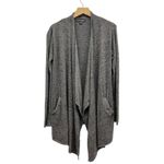 Barefoot Dreams Cozychic Lite Island Wrap Cardigan in Carbon Grey size S/M Photo 5