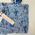 Nanette Lepore  Large Swim Beach Cropped Cami Blue Cover Up Top Boho NWT Photo 7