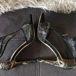 CAFE NOIR Black LaceDesign Dress Heeled Sandals8.5 Size 8.5 Photo 5