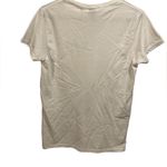 Gildan White Cotton Short Sleeve V Neck Alternative Graphic Momster Tee Shirt Photo 2