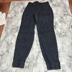 Spanx  Grey Stretch Twill Cargo Joggers Pants Elastic Waistband Size Medium Photo 5