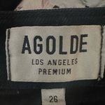 AGOLDE Nico High Rise Slim Fit Raven Wash Jeans Size 26 Photo 5