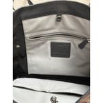 Coach  Charlie Tote Bag Large Black Leather Shoulder Handbag Purse Photo 3