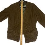 Ryu Anthropologie  Women's Brown Wool Blend Jacket Size Large Photo 6