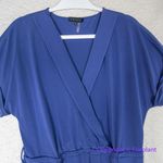 New! 1.STATE Women's Cuffed Sleeve Romper Blue,‎ size L Blue Size L Photo 2