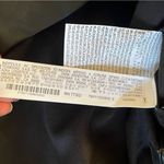 ZARA Black Faux Leather Long Sleeve Dress Photo 6