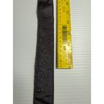 American Eagle  Outfitters Black gray Ribbon Belt Rhinestone Buckle Casual Photo 4