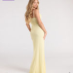 Windsor Marine Cutout Slit Mermaid Beaded Formal Dress Photo 1