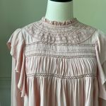 Grace + Karma Pink Babydoll Swing Long Sleeve Blouse M Size M Photo 2