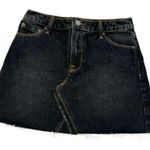 Forever 21 Dark Wash Denim Mini Skirt Photo 0