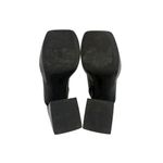 Abound *Vtg 90s Y2K  Nevada Chunky Platform Heels Womens 7.5 Black Friends Phoebe Photo 12