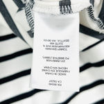 Tommy Bahama  Womens Striped Boat Neck Dress S Black White Nautical Casual Photo 9
