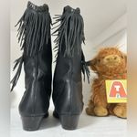 Circle G UNWORN  VINTAGE Tonka cowboy Western Boots Black 8M Photo 2