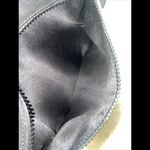 Cochor GUNMETAL Leather Cross Body Purse ZIP Close Adj Strap‎ Matte Photo 5