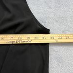 Mango MNG Women Small Surplice Sleeveless Blouse Black Business Classic Preppy Photo 3