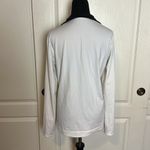 POLO GOLF WHITE & NAVY QUARTER ZIP PULLOVER TENNIS COUNTRY CLUB Size L Photo 2