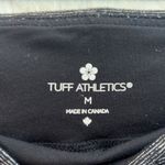 Tuff Athletics  heathered gray black 7/8 length leggings Photo 1