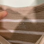 Aerie  Women's Tan & White Striped Sleeveless Jumpsuit Size M Photo 6