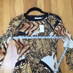 DO+BE  Animal Print Long Sleeve Dress Size Small Photo 8