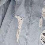 Wax Jean  Basic Denim Thrashed Denim Jacket Photo 11