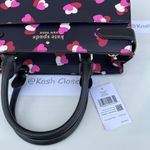 Kate Spade New York Black Multi Staci Heart Print Satchel Photo 6