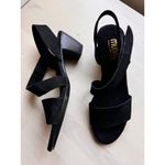 Munro heel sandals Lucia Black Nubuck size 7 Photo 8
