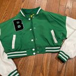 Daisy  Green and White Jacket Photo 0