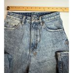 Ksubi  Women's Blue Acid Wash High Rise Straight Leg Denim Jeans Size 25‎ Photo 1