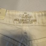 Levi's LEVI STRAUSS & CO Lady NEW White Bold/Curvy Gray Stitch Bootcut Denim Jean 14S # Photo 6