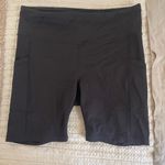 prAna  Black Women's Bike Shorts high waisted size large Photo 2