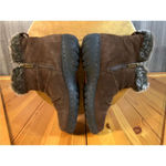 Khombu  Lindsey Style Suede All Weather Winter BOOTS 1077489 Size 6M Brown Photo 4