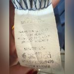 Ro & De  Blue Modal Bell Sleeve 3/4 Length Trapeze Top in Navy Size Large Photo 7