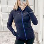Lululemon  Rain-On Train-On Jacket Naval Blue Photo 1